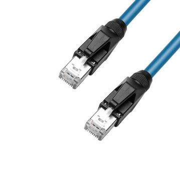 Adam Hall K4CAT51500I - патчкорд витая пара RJ45 - RJ45 CAT5e, 15 м, синий