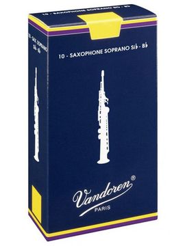 SR201 Трости для саксофона Сопрано Традиционные №1 (10шт), Vandoren