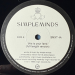 Simple Minds ‎– This Is Your Land (Англия 1989г.) 12", 45 RPM
