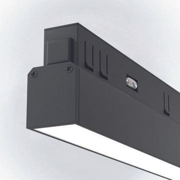 Трековый магнитный светодиодный светильник LED 12W 2700K-6000К TR030-4-12WTW-DSZ-B чёрный Dim Smart Zigbee Basis Exility Maytoni