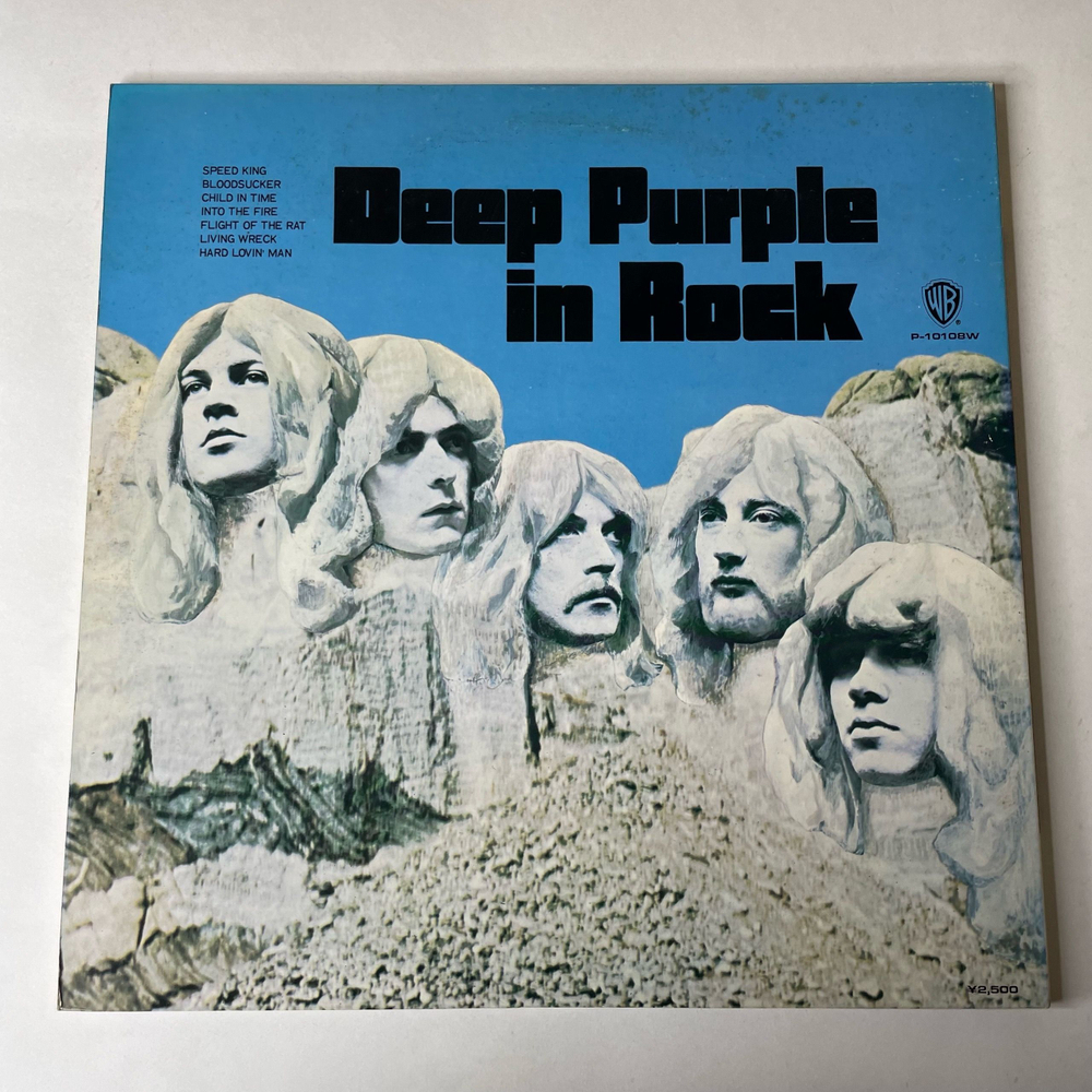 Винтажная виниловая пластинка LP Deep Purple In Rock (Япония 1976) (Без Оби)
