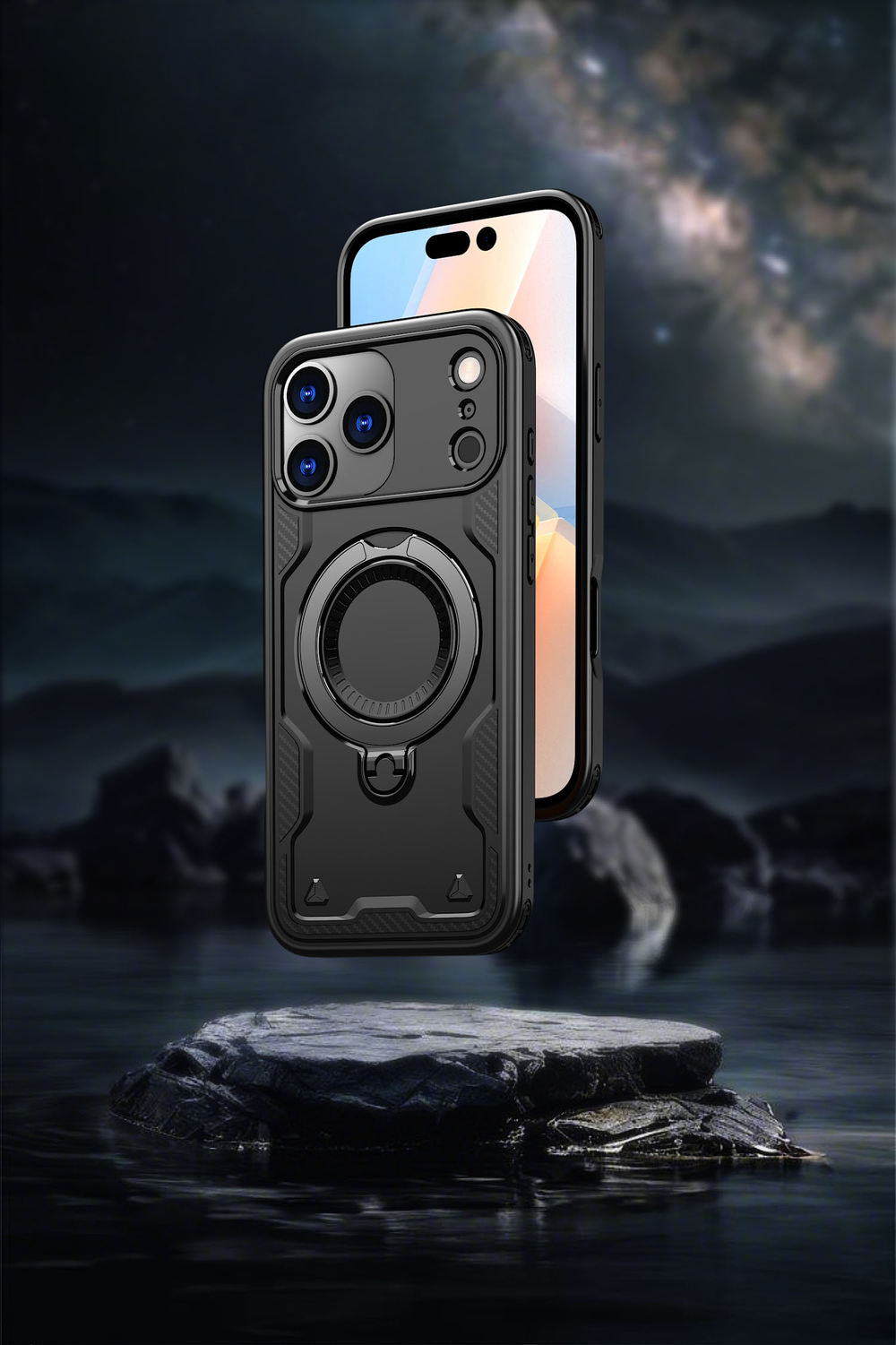 Чехол Magneto Case с кольцом для iPhone 17 Pro