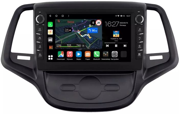 Магнитола для Changan Eado 2013-2018 - Canbox 9-830 Android 10, Быстрая, CarPlay, 4G SIM-слот