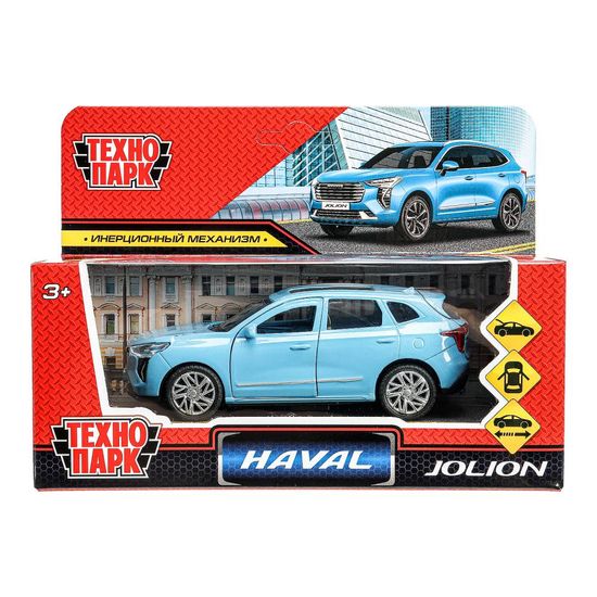 Машина металл haval jolion 12 см, двери, багаж, син, кор. Технопарк