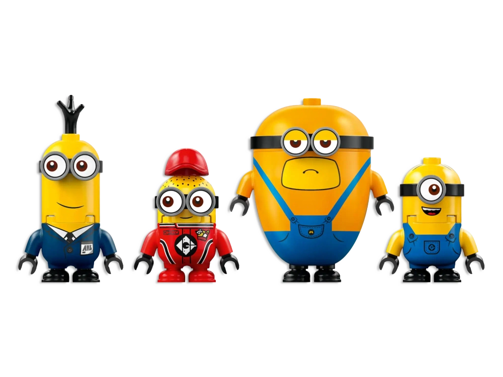 Конструктор LEGO Гадкий я 4 75580 Миньоны и автомобиль-банан
