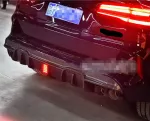 Карбоновый диффузор заднего бампера для BMW X5 G05 / X5M F95 / X6 G06 / X6M F96 БМВ