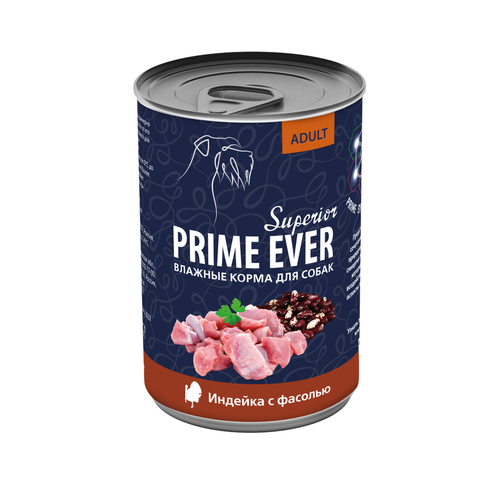 Prime Ever Superior Wet Cat Отборная индейка влажный корм для кошек 0,34 кг
