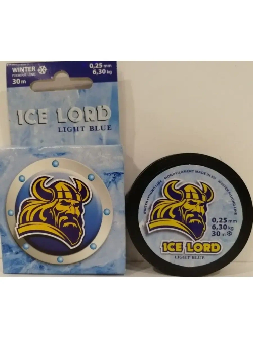 Леска зимняя Ice Lord Light Blue 30m