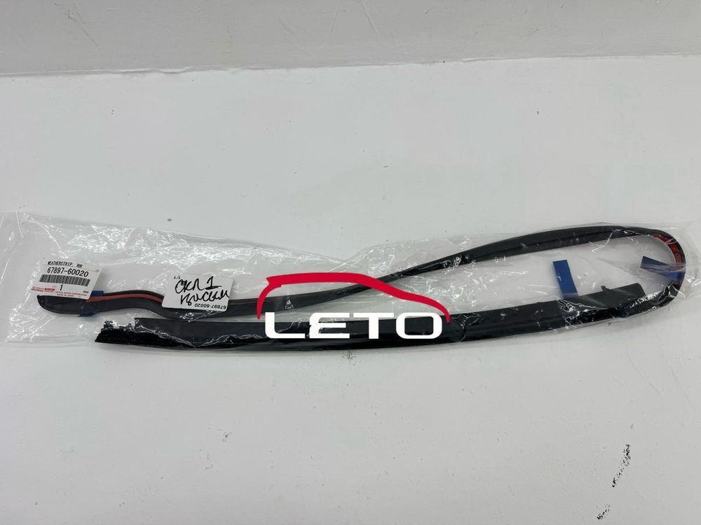 WEATHERSTRIP, RR DOOR, NO.4 RH 67897-60020