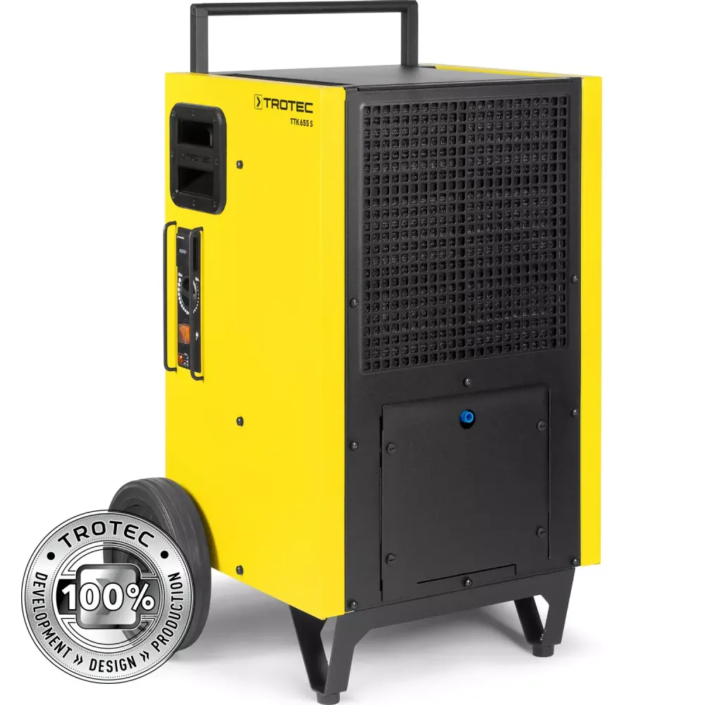 Осушитель воздуха TROTEC TTK 655 S - [до 100 л. за сутки / для S≈300 м²]
