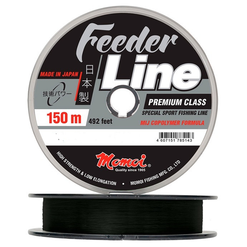 Леска Feeder Line 0,23 мм., 5,5 кг, 150 м, черная