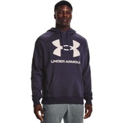 Мужская кофта теннисная Under Armour Rival Fleece Big Logo Men - Grey