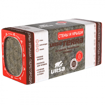 УРСА TERRA 36PN (5-1250-610-100мм) (3,81м2 =0,381м3)
