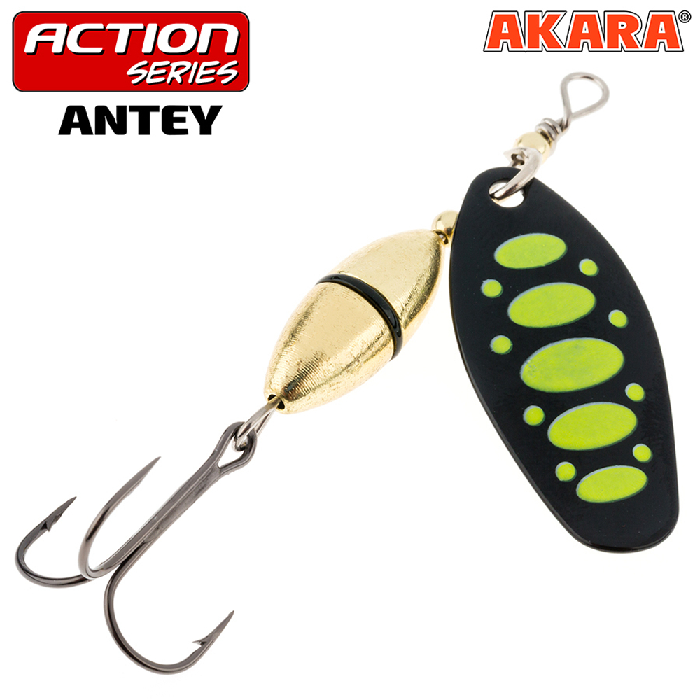 Блесна вращающаяся Akara Action Series Antey 6 15 гр. 1/2 oz. A34