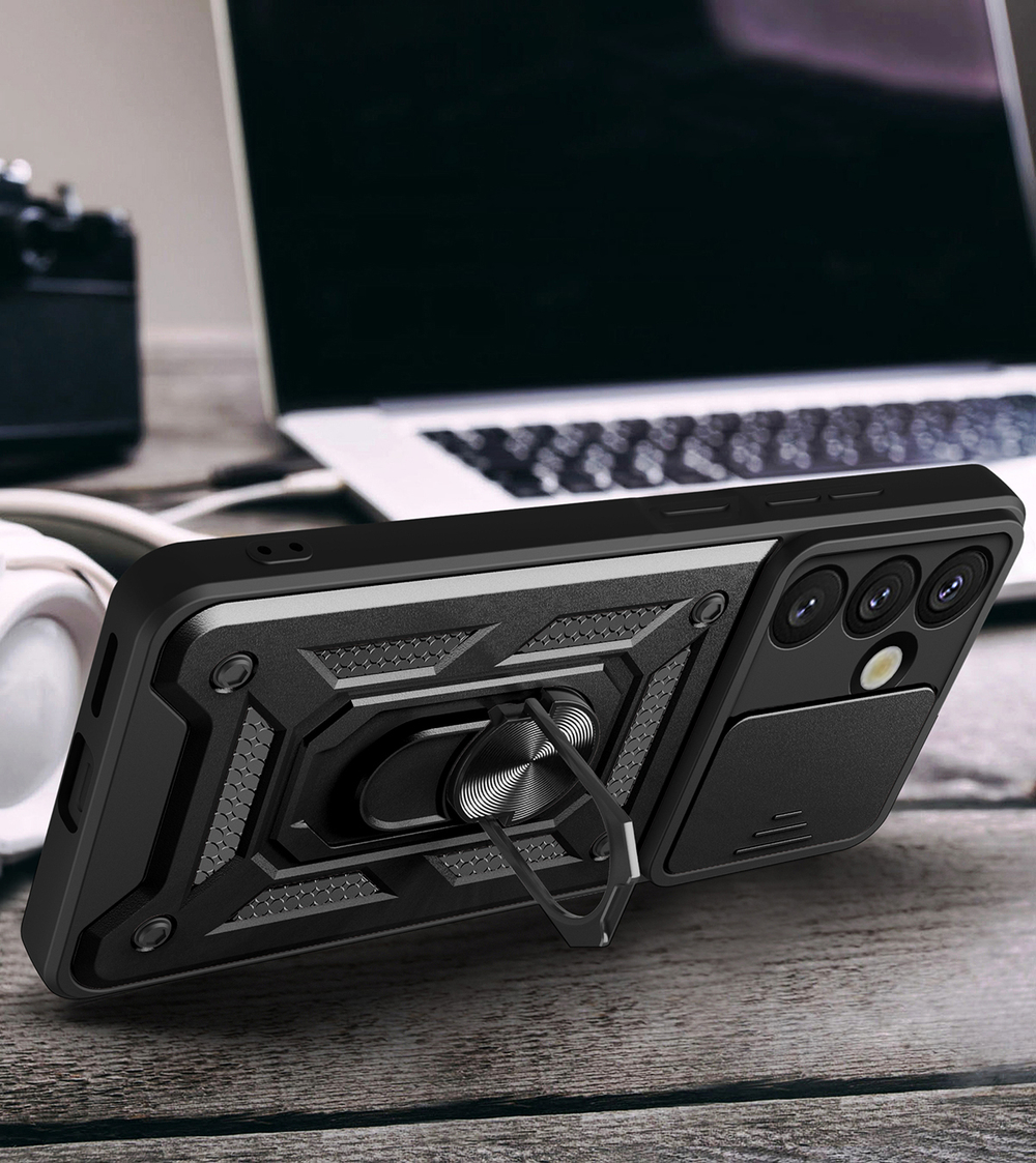 Чехол с кольцом Bumper Case для Samsung Galaxy S25