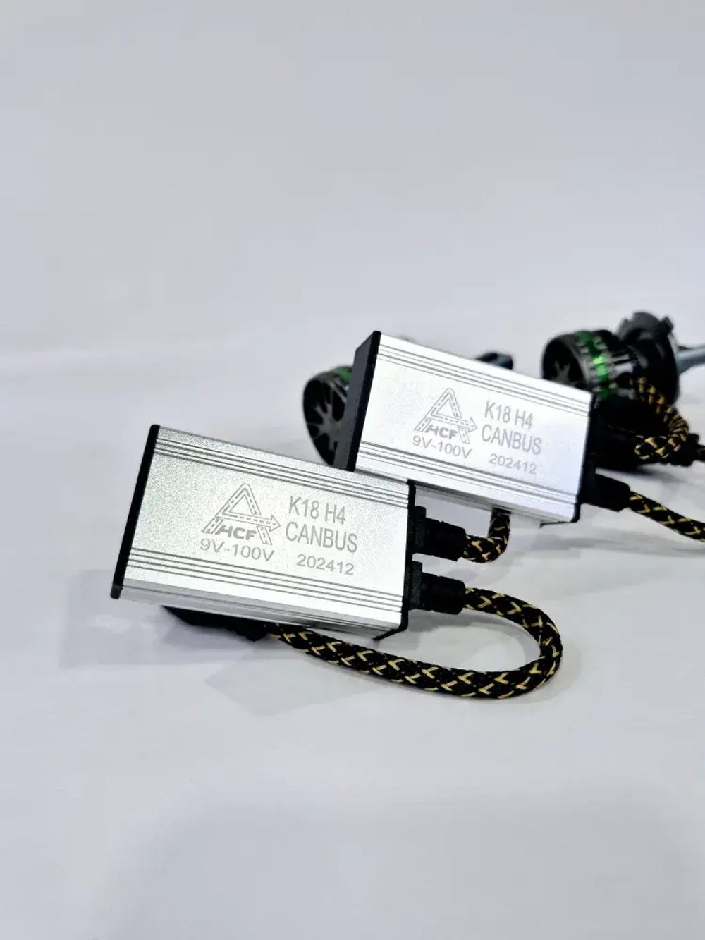 H4 (LED) / Светодиодные (H4) лампы, K18 High Power, 300 Вт - 12-24 вольт (2 шт. / комплект) НЕ