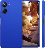 Мягкий Soft Touch чехол из силикона для REALME 10 PRO (не PLUS !) с бархатной подкладкой