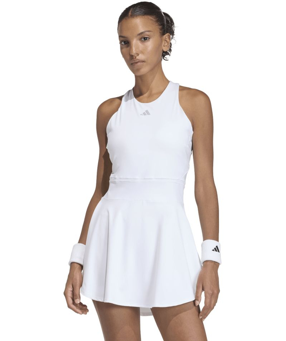 Женское теннисное платье Adidas Climacool Club Tennis - white