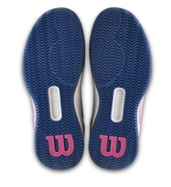 Детские теннисные кроссовки Wilson Intrigue Pro JR - white/navy/pink