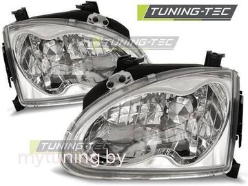 Передние фары Honda CRX DEL SOL chrome