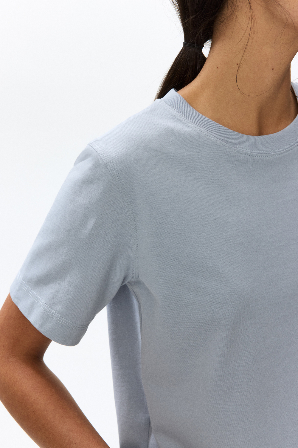 Хлопковая футболка — Белый - H&M