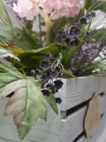 Композиция в ящике "Гортензия"