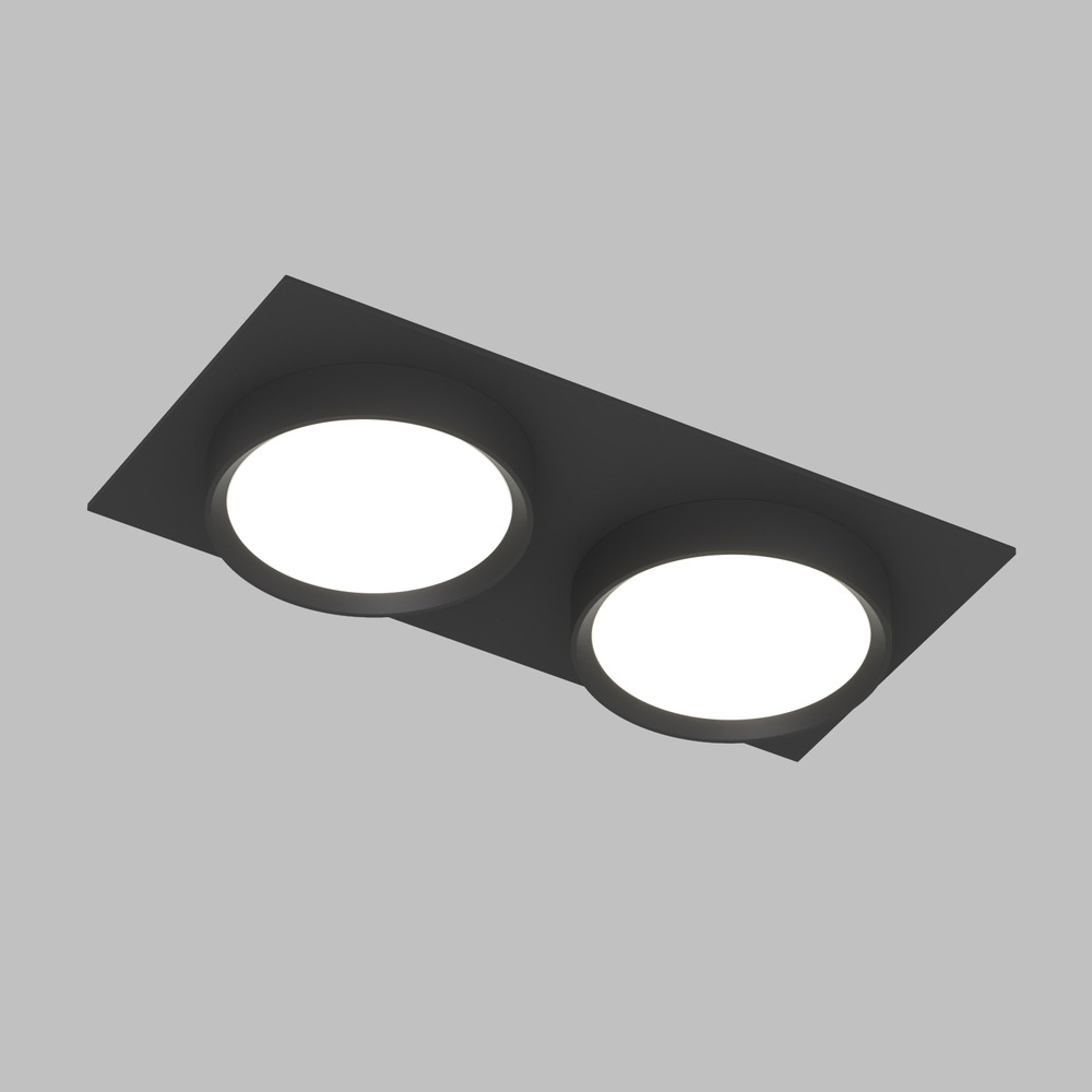 Встраиваемый светильник Denkirs Flat DK2092-BK