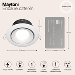 Встраиваемый светильник Maytoni Yin DL014-6-L9W