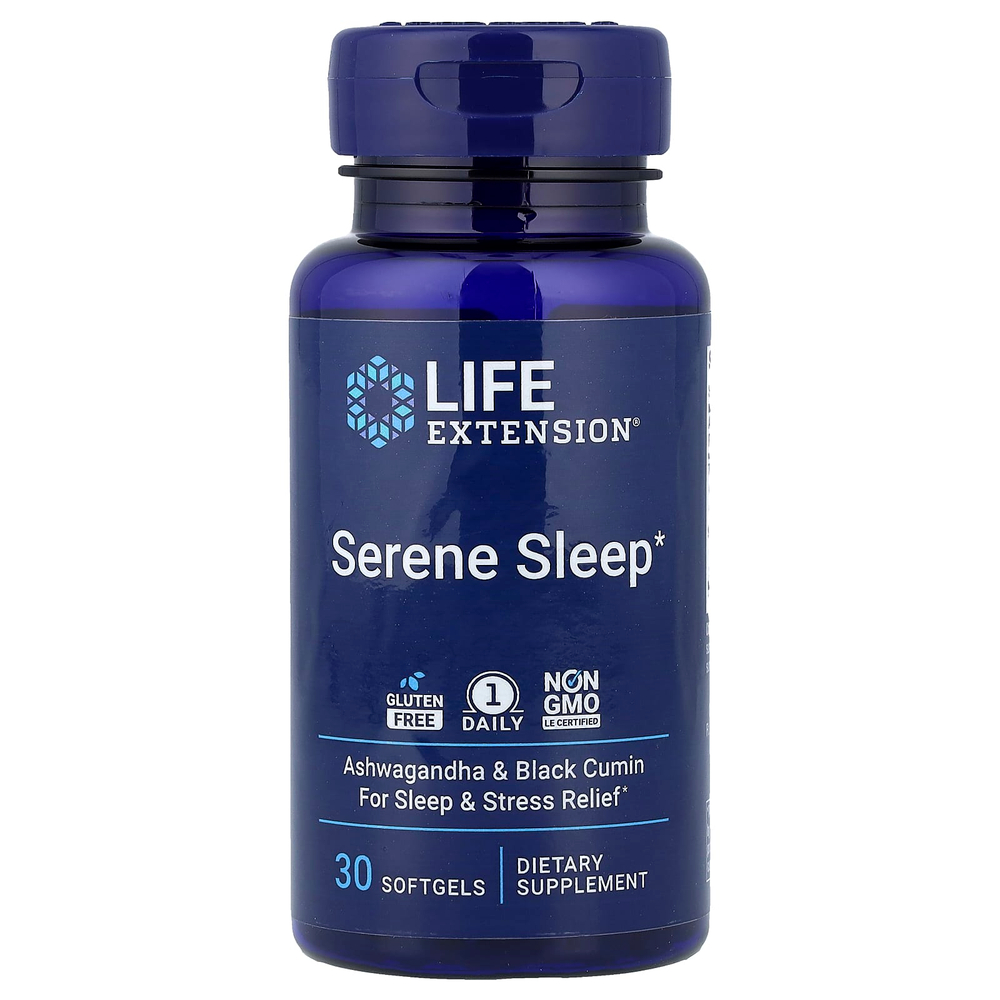 Life Extension, Serene Sleep, 30 мягких таблеток
