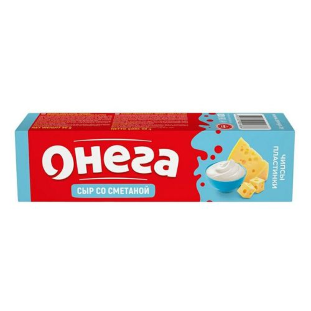 Чипсы Онега Сметана и сыр 70 гр