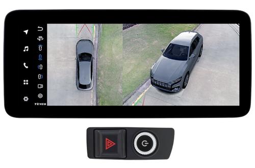Магнитола для Audi Q5 8R 2008-2016 (без джойстика MMI) - Teyes LUX ONE 360 монитор 12.3" 2K QLED на Android 10, Быстрая, CarPlay, 4G SIM-слот, 4 камеры в комплекте