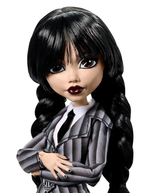 Кукла Монстер Хай Уэнсдей Аддамс HXJ04 | Monster High Wednesday Addams | кукла с аксессуарами | 6+
