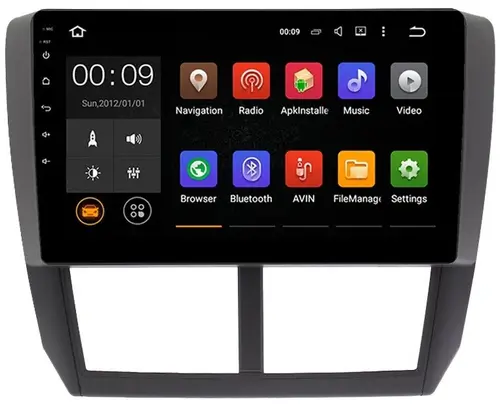 Магнитола для Subaru Forester 3 (SH) 2008-2013, Impreza GH, GE - Airok RX-3403 Android 13, Быстрая, SIM-слот