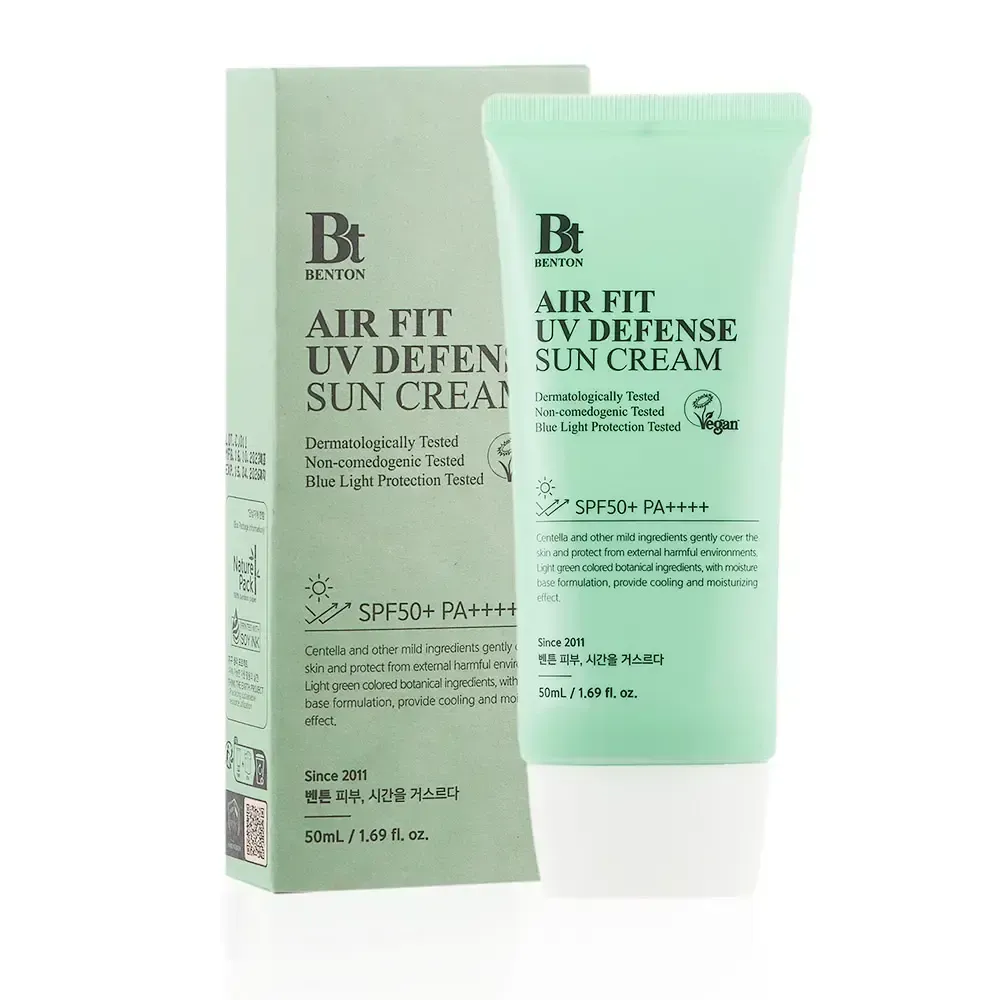 BENTON Солнцезащитный крем Air Fit UV Defense Sun Cream SPF50+/PA++++, 50 мл.(Срок годности до 28.11.2027)