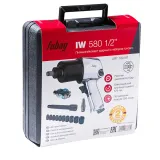 Пневмогайковерт ударный Fubag IW580 1/2 дюйма + набор головок в кейсе — фото 6