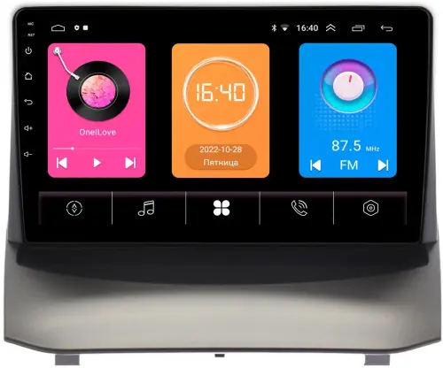 Магнитола для Ford Fiesta 2008-2018 - GT9-9297 на Android 10