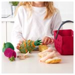 Мягкая игрушка IKEA LATSAS (ЛОТСАС), Корзина с продуктами, 12 шт