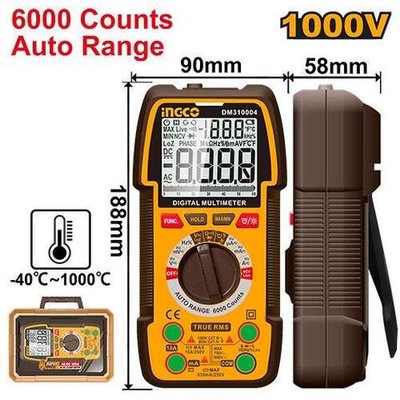 Цифровой мультиметр INGCO DM310004 INDUSTRIAL
