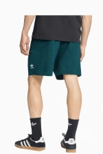 Шорты adidas Essentials Trefoil Waffle - зеленый