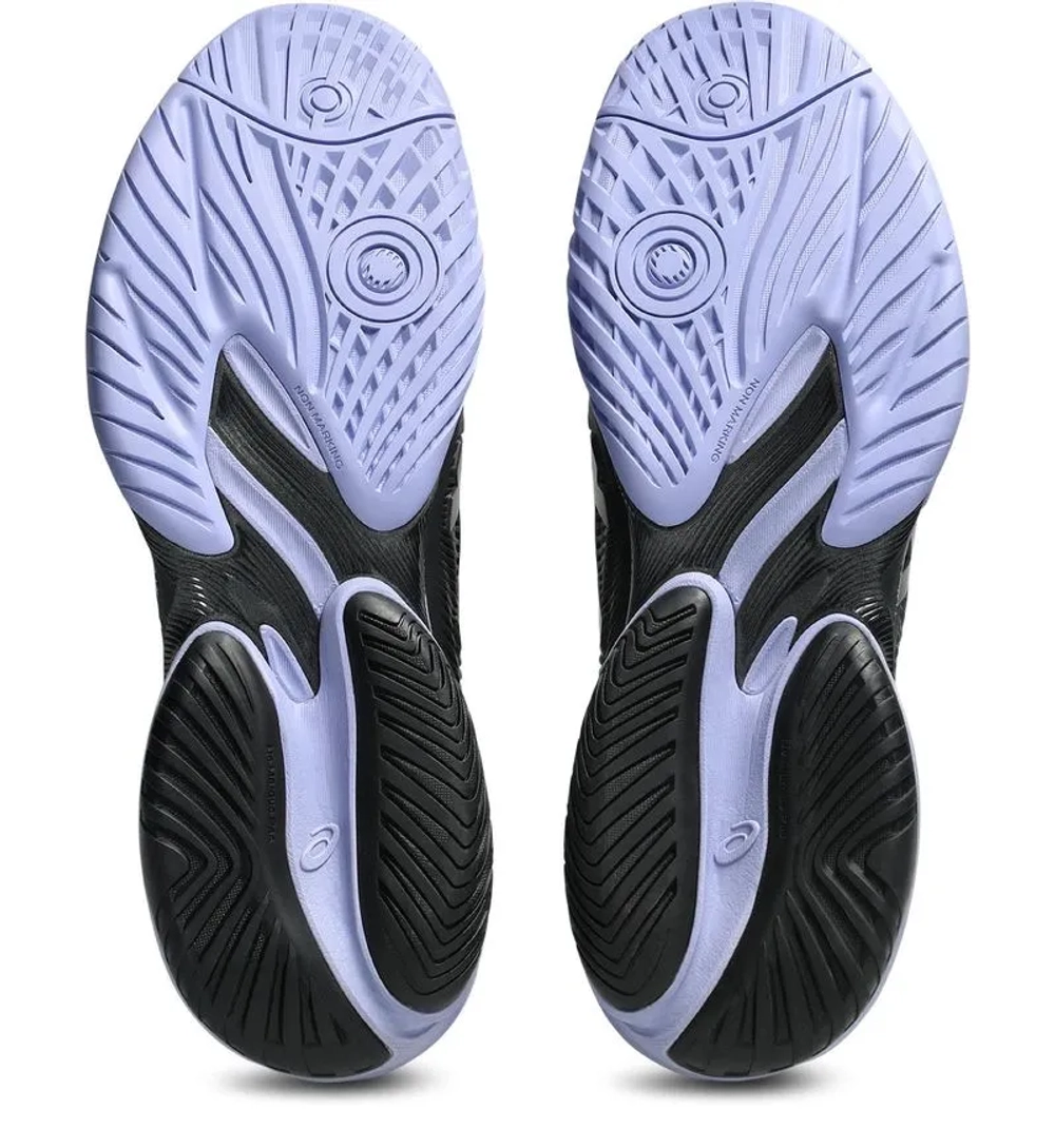 Мужские теннисные кроссовки Asics Court FF 3 Night Energy - graphite grey/pure silver
