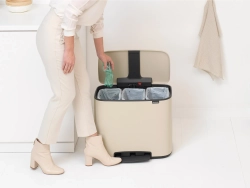Brabantia Контейнер для сортировки Bo 3х11л Soft Beige 202346