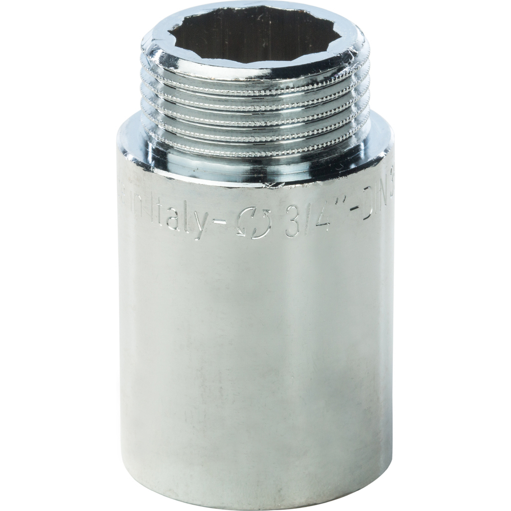 Удлинитель ВР/НР хромированный 3/4"X50