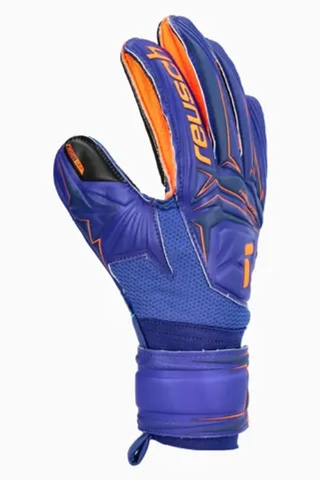 Вратарские перчатки Reusch Attrakt Infinity Finger Support - синий