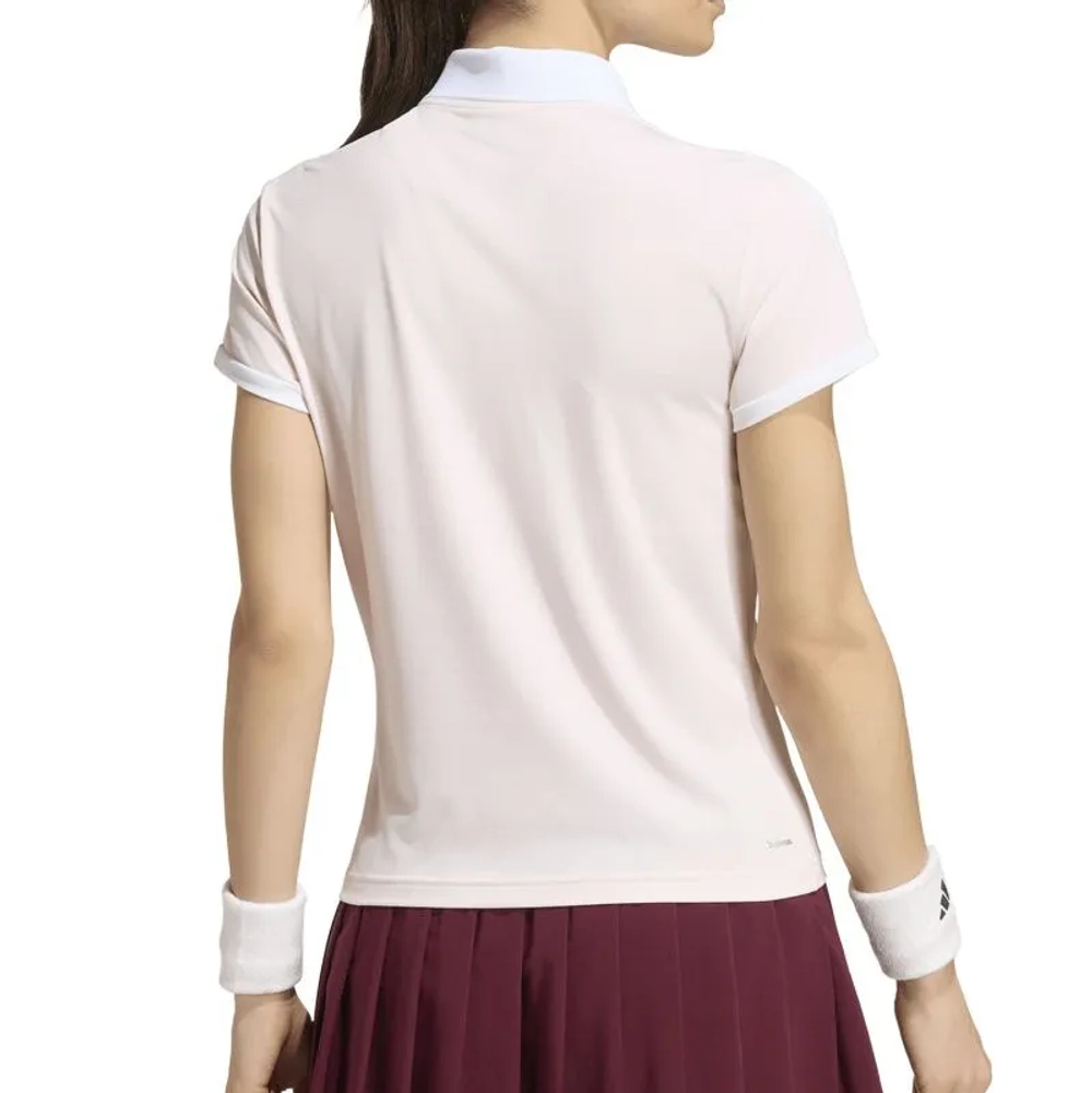 Женское поло Adidas Tennis Classics - distilled pink
