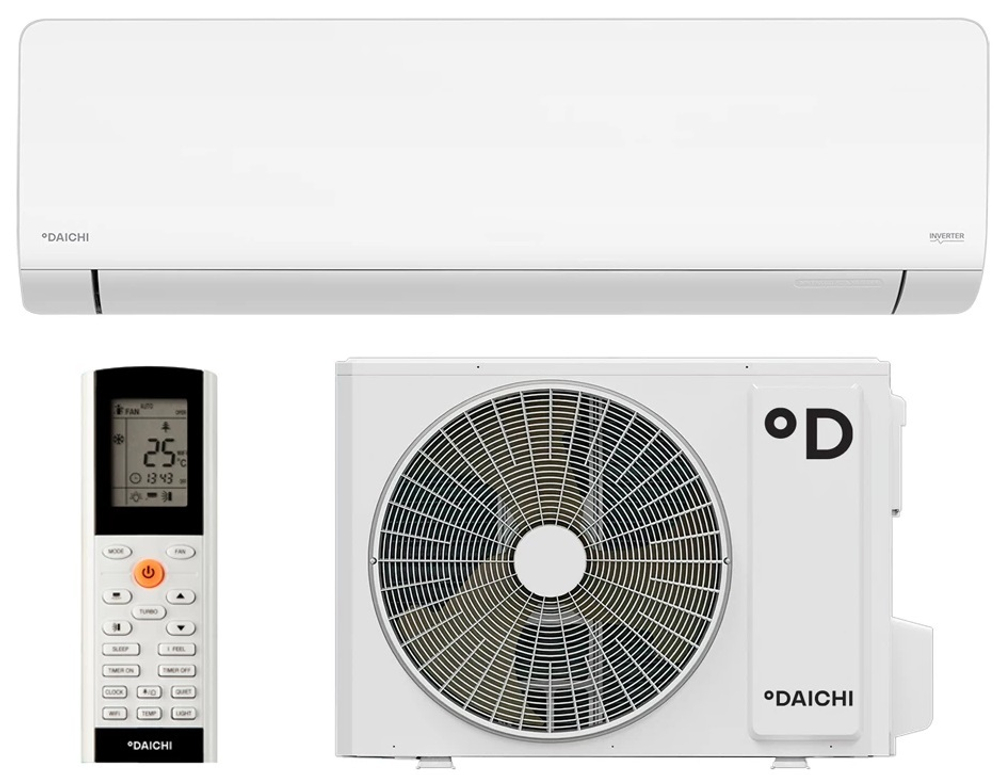 Кондиционер Daichi Ice 2 ICE25AVQS1R-2/ICE25FVS1R-2 Full DC Inverter