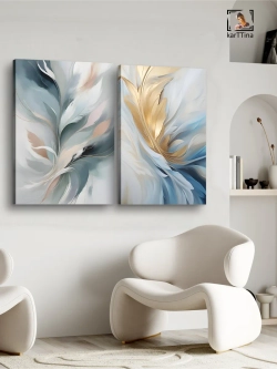 Картина Шепот небесных оттенков, модульная 50x70см 2шт.