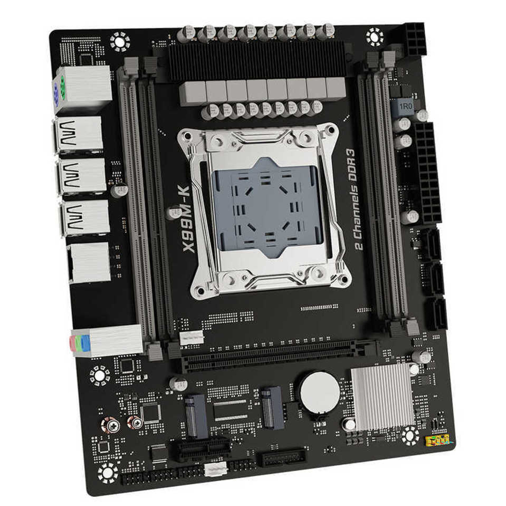 Материнская плата с процессором и памятью Jingsha X99M-K D3, Socket2011-3, Xeon E5-2666v3, 32Гб (2х16Гб), mATX, Retail, 2xDDR3, PCIe3.0, 1xM.2, GLAN, M.2 WiFi, 2xPS/2, 8xUSB2, 2xUSB3 (JGS-X99M-K-D3-2666V3-32G)