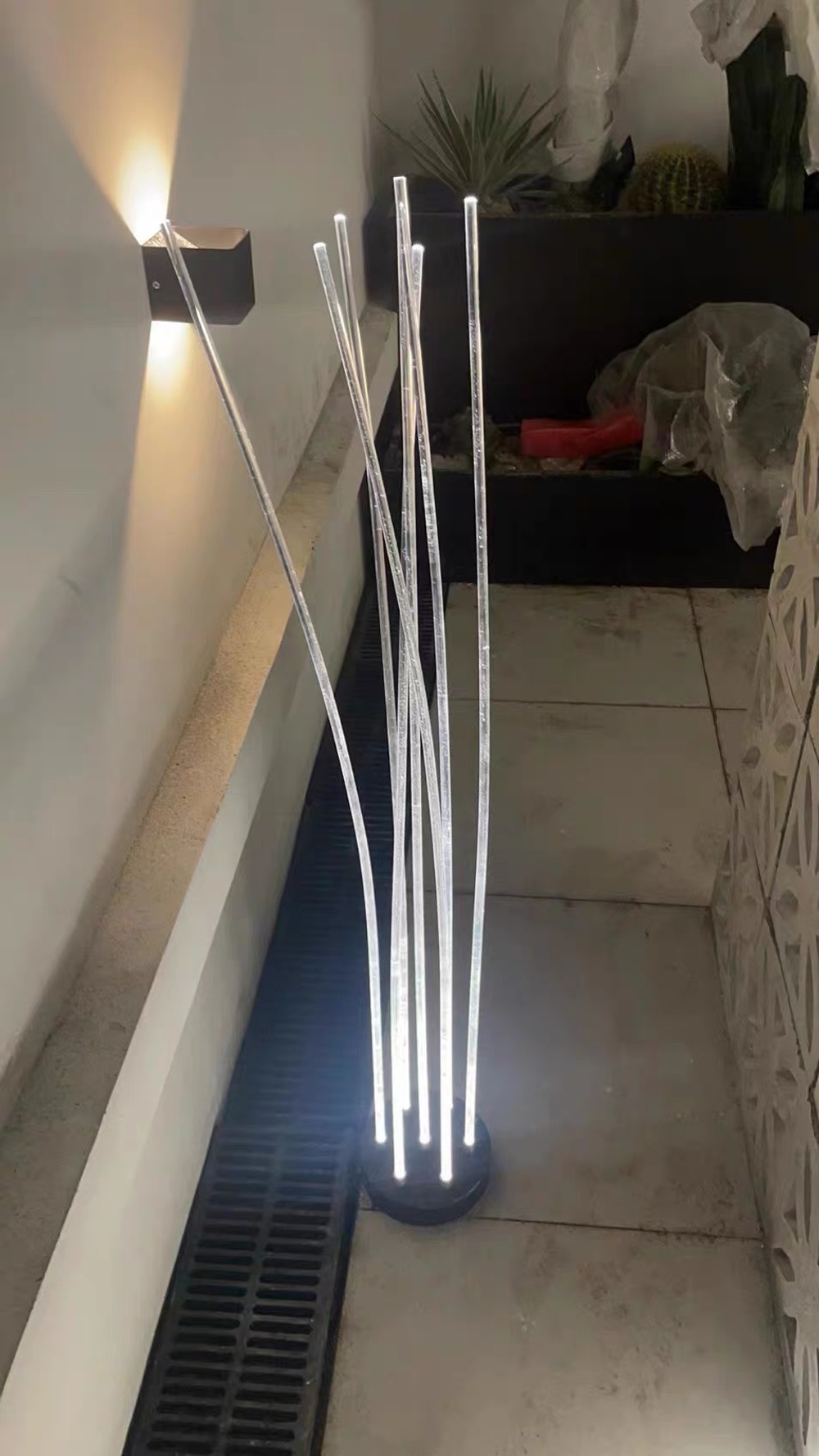 Floor design lamp Reeds By Artemide