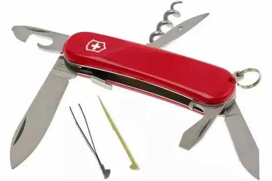 Складной нож Victorinox Мод. Evolution S101 Красный (85 мм) - 12 функций