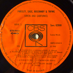 Simon And Garfunkel - Parsley, Sage, Rosemary And Thyme (Англия 1966г.)